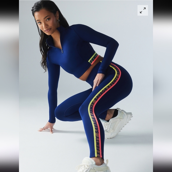 Savage X Fenty Pants - Savage x Fenty Main Player High-Waist Legging Size Small